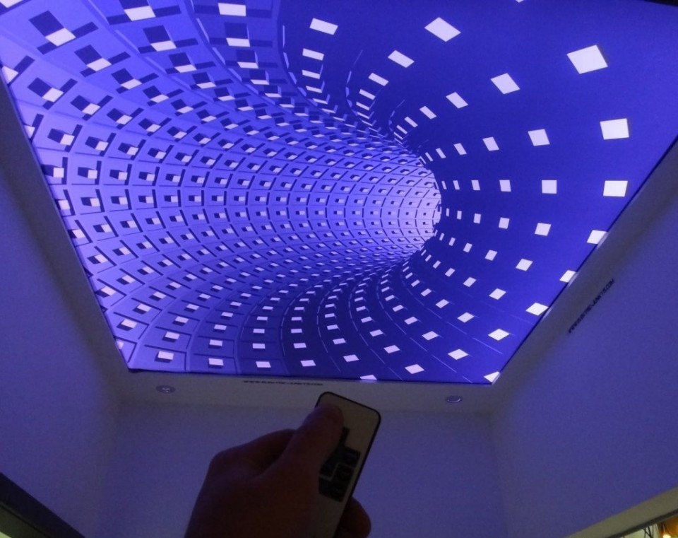 Заказать 3d натяжные потолки в г. Салаир